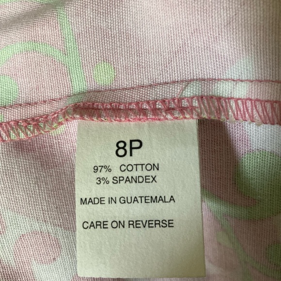 Vintage Tara Jones Floral Retro ‘60s Blazer Jacket 8P Like New PINK Lime Green - Picture 9 of 10